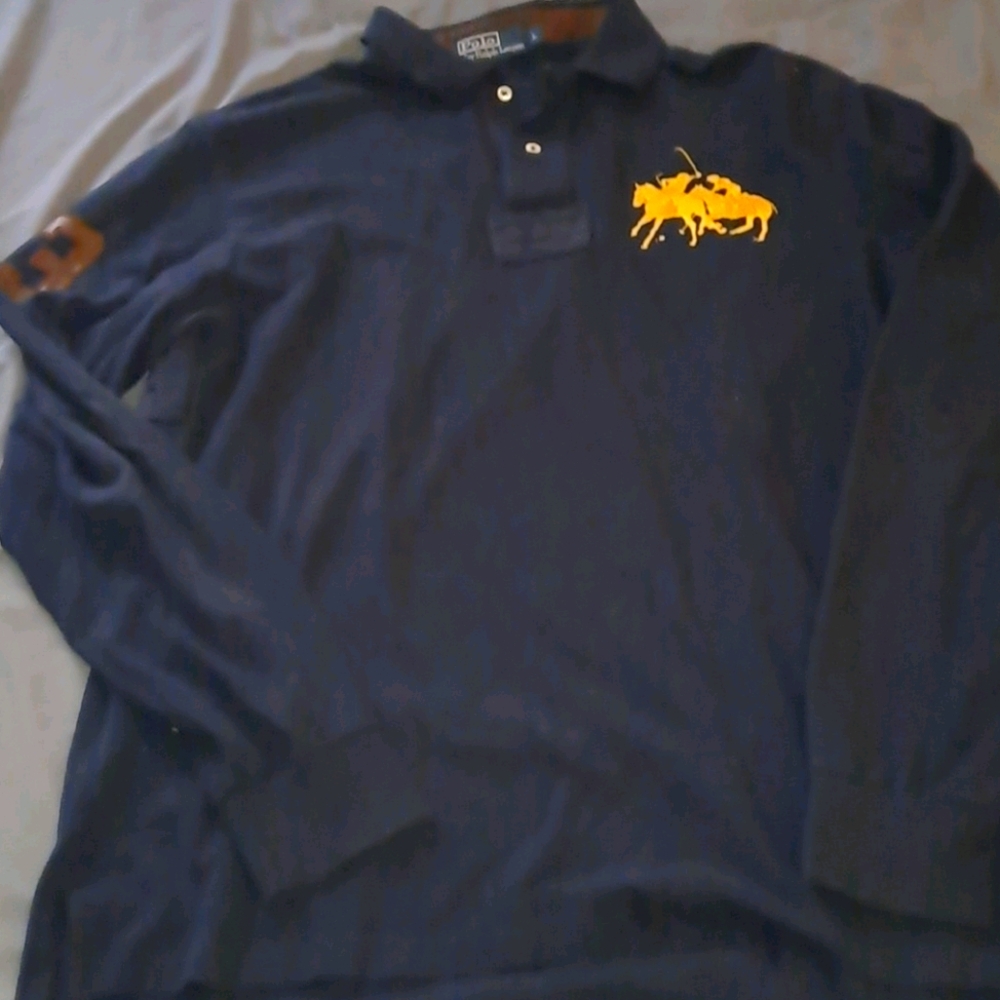 Long sleeve polo
